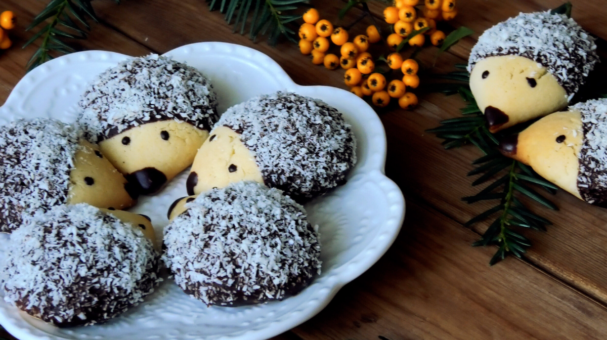 Очарование песочного печенья «ежата»: волнительные моменты на кухне