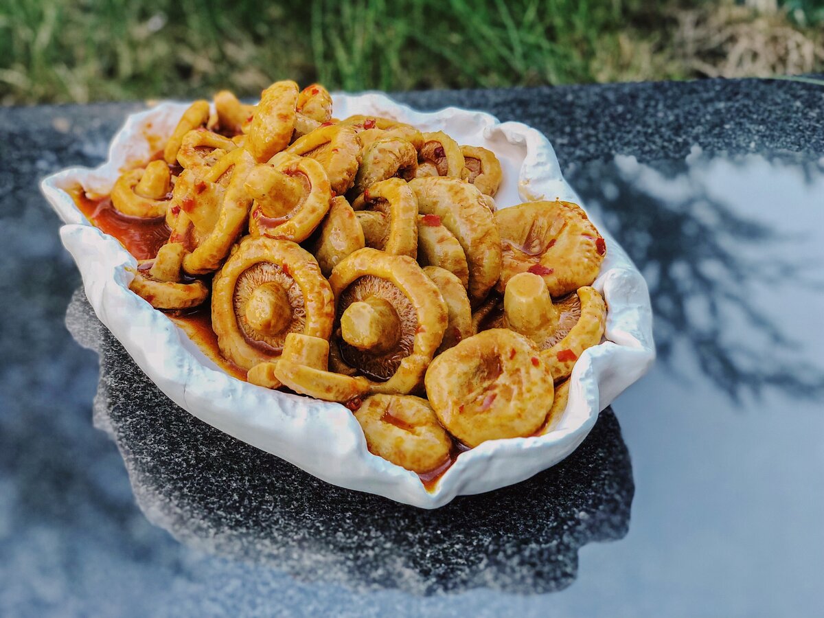 Грузди кимчи