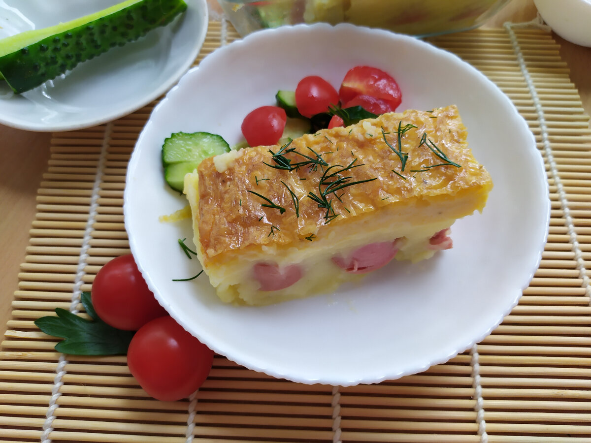 Запеканка из остатков пюре: вкусно и просто