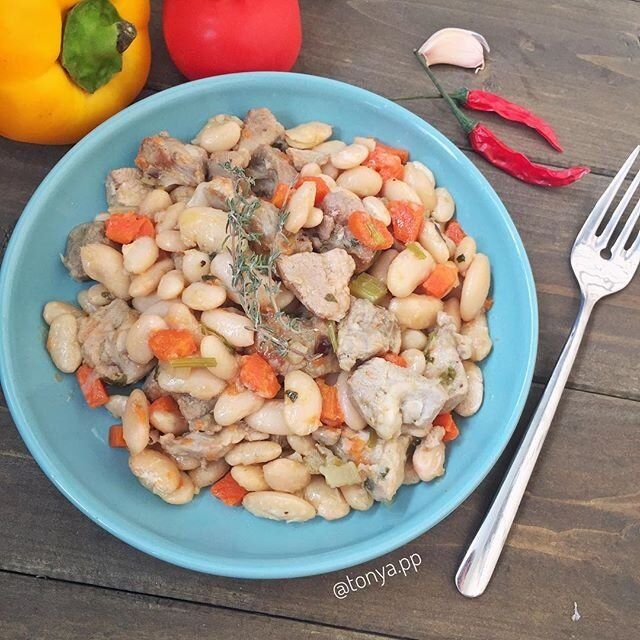 Индейка с белой фасолью: Пошаговый рецепт для настоящих гурманов