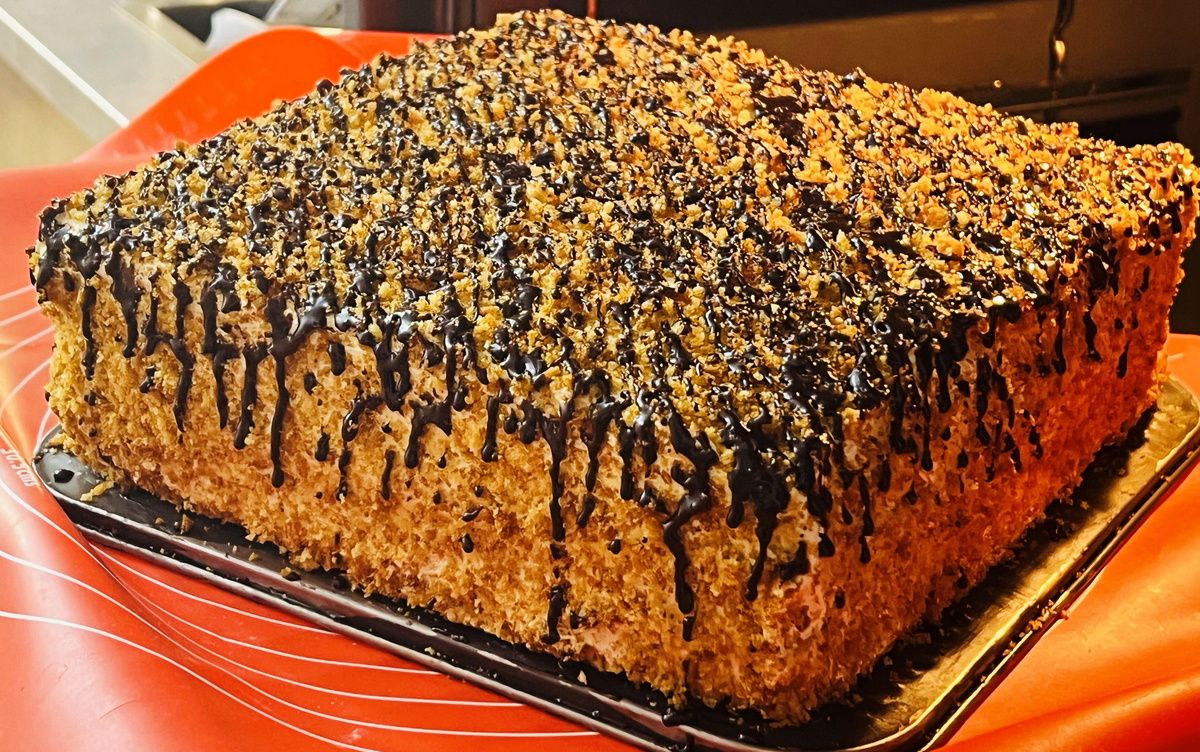 Ленивый медовик: просто и вкусно за полчаса