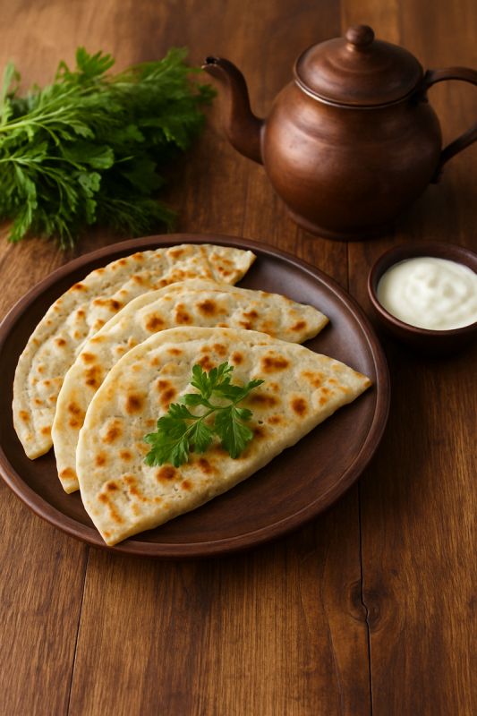 Кутаб с зеленью: вкус, вдохновленный кавказскими традициями