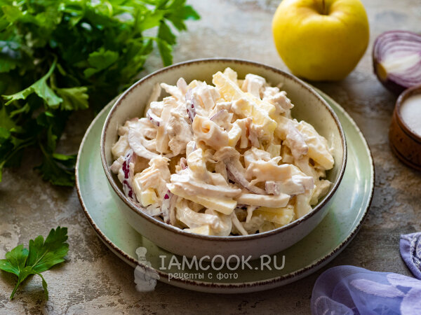 Лёгкий и изысканный салат для вашего праздничного стола