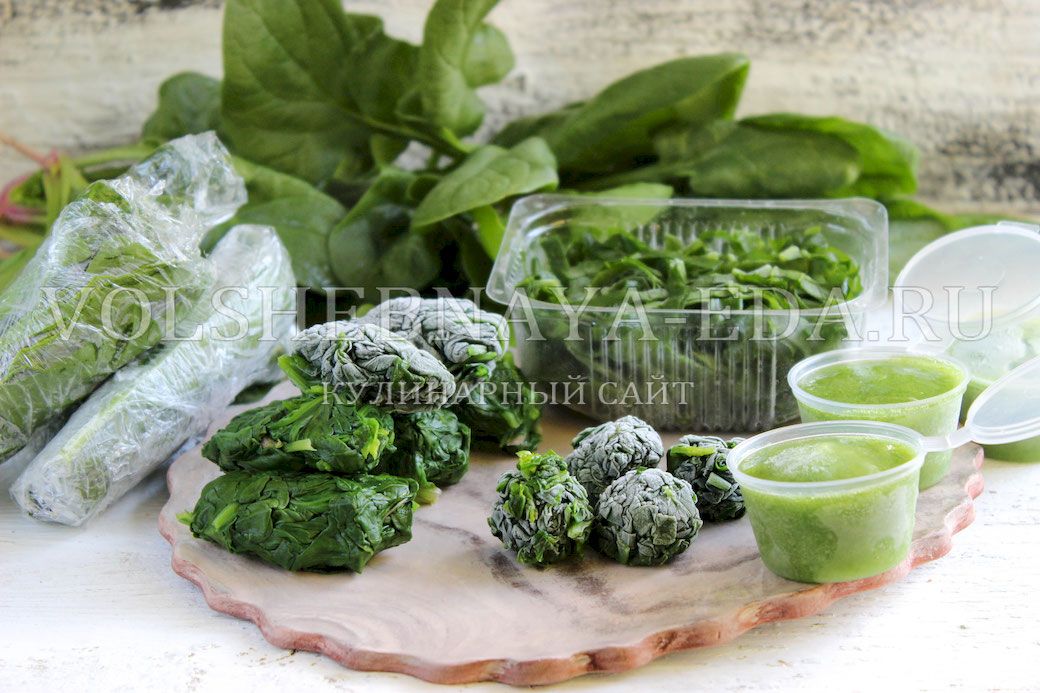 Правильная заморозка шпината: секреты и советы