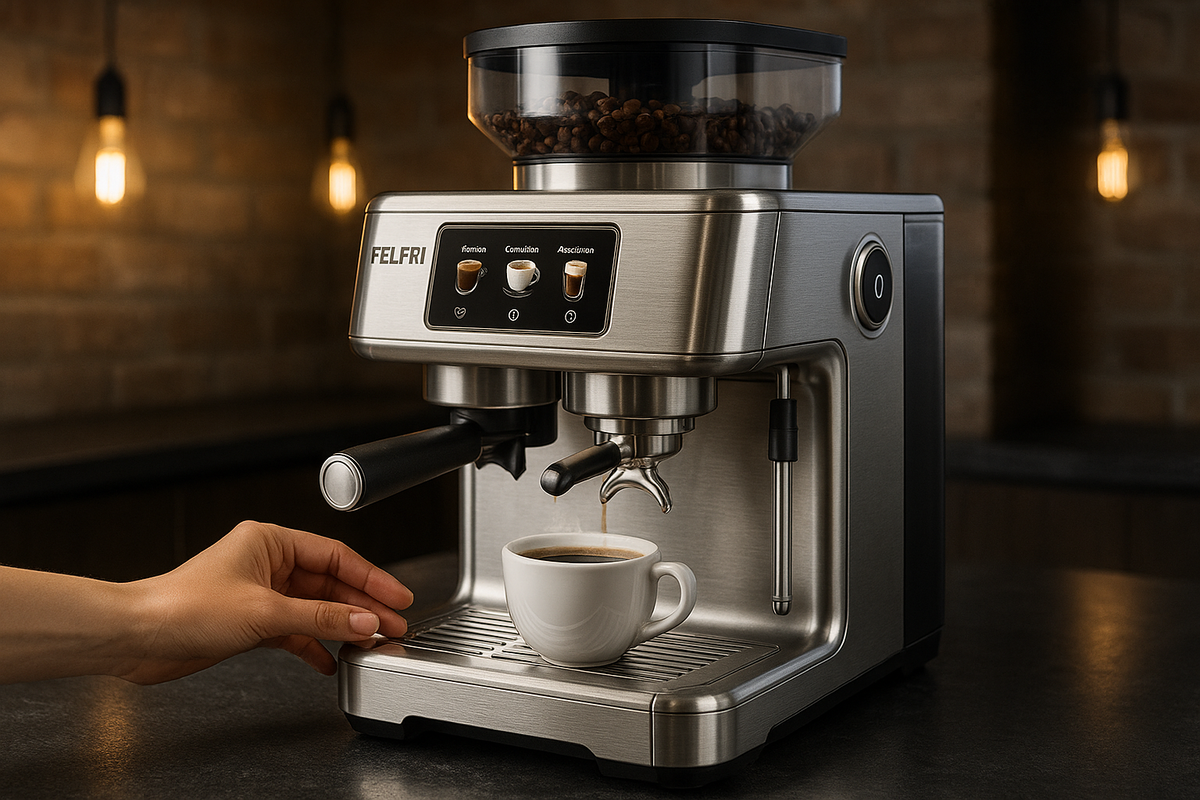 Кофемашины для зернового кофе: создайте бариста у себя дома