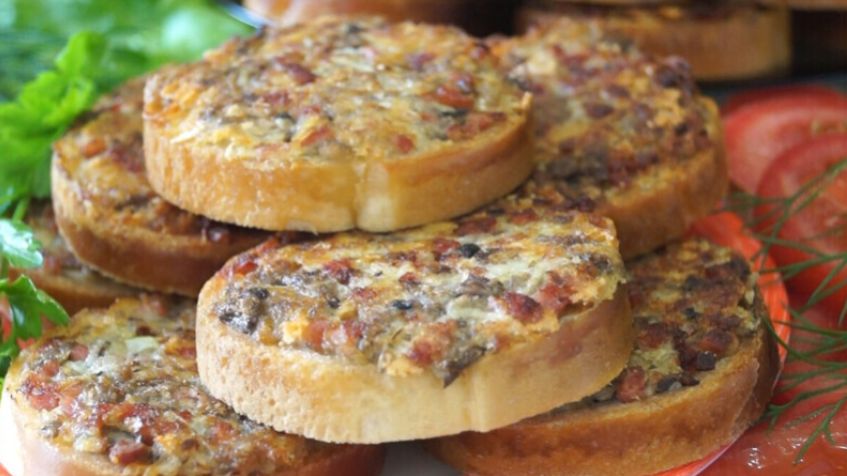 Грибные ленивчики: быстрый перекус для гастрономического удовольствия