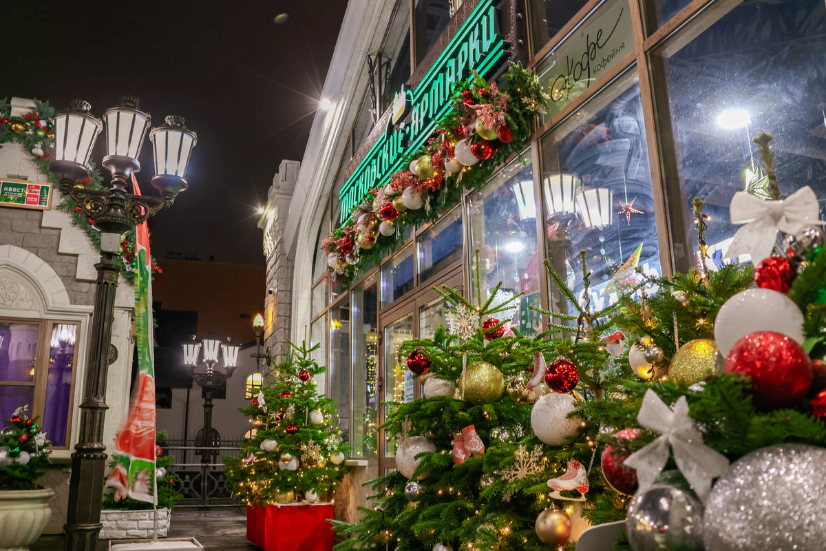 Ярмарки Москвы предлагают традиционные продукты для рождественского стола