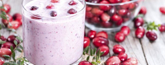 Молочно-клюквенный коктейль: сладкое наслаждение для всей семьи