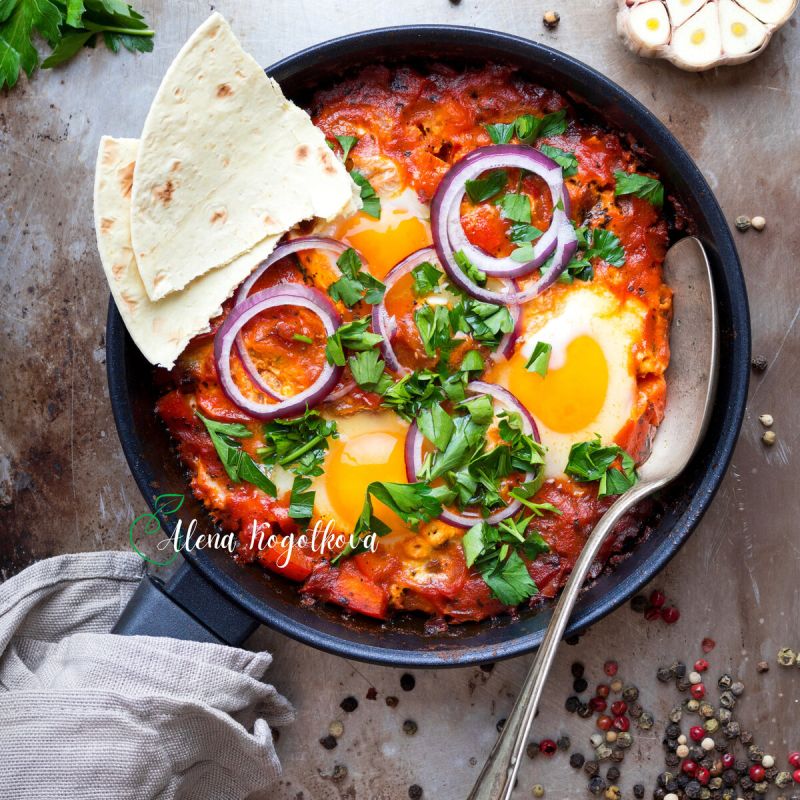 Нежная шакшука: идеальный завтрак для зимних дней