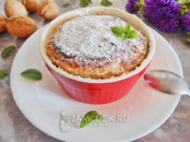 Воздушное ореховое суфле, которое покорит ваше сердце