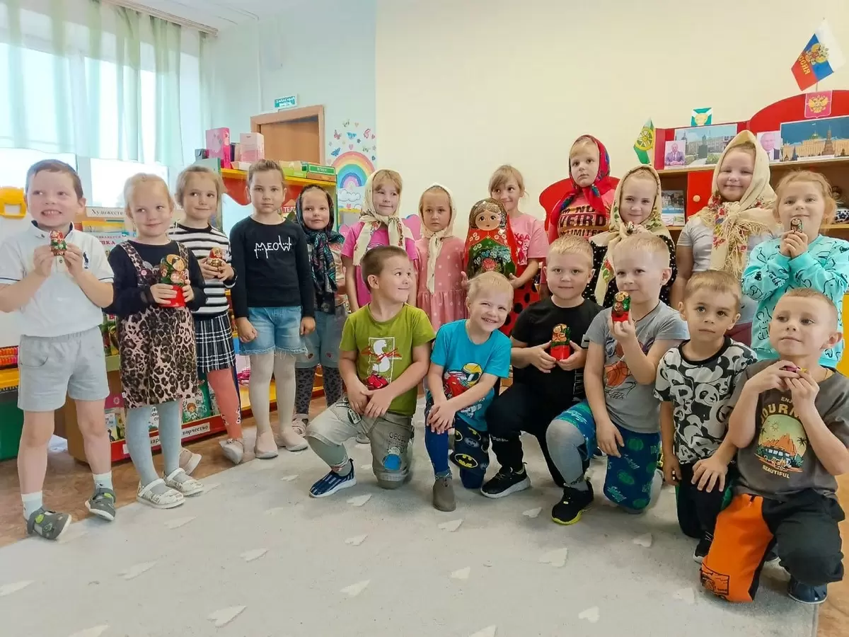 Счастье в каждом слое: как детский сад отпраздновал День матрешки