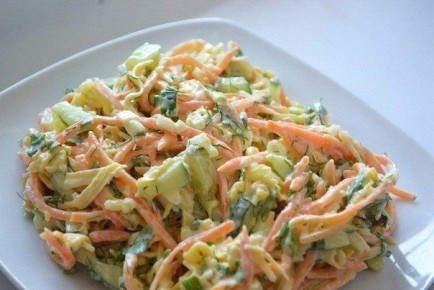 Салат "Обжорка" – Кулинарный Шедевр