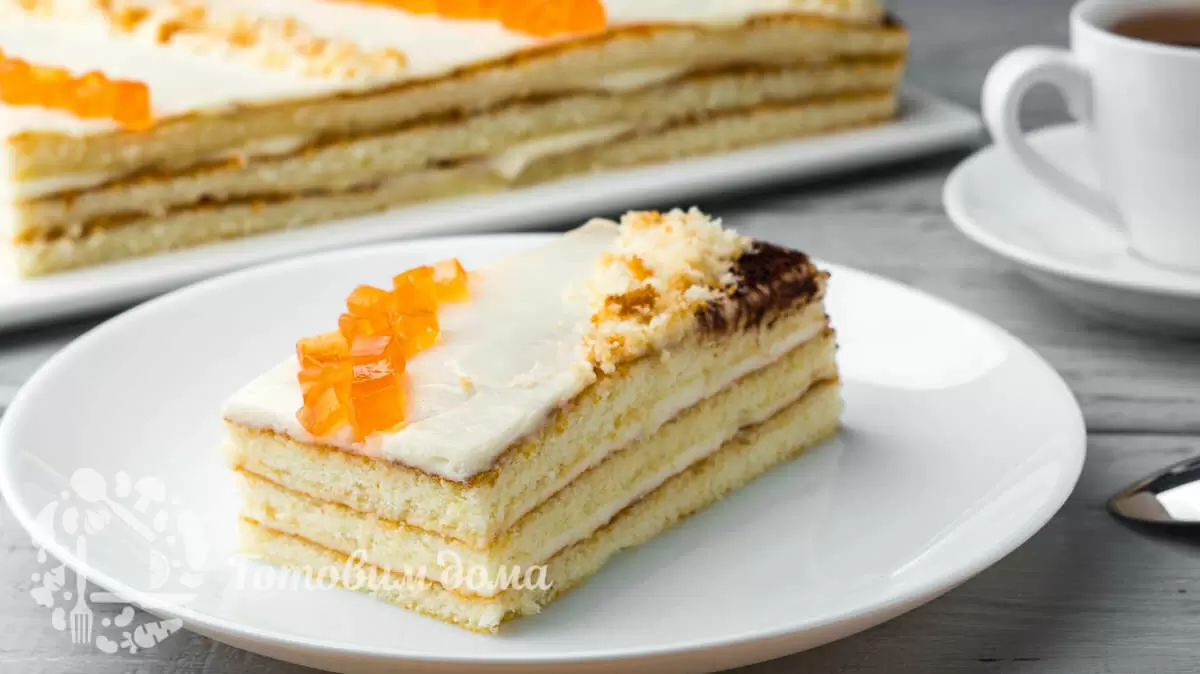 Торт за полчаса: попробуйте невероятный рецепт «5 ложек»