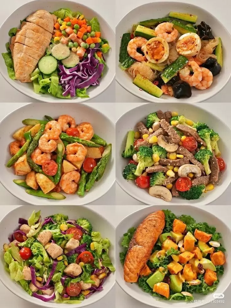 Яркий и полезный салат для здорового питания