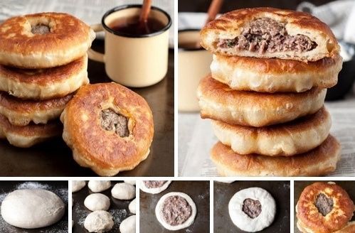 Секреты сочных беляшей с говяжьим фаршем