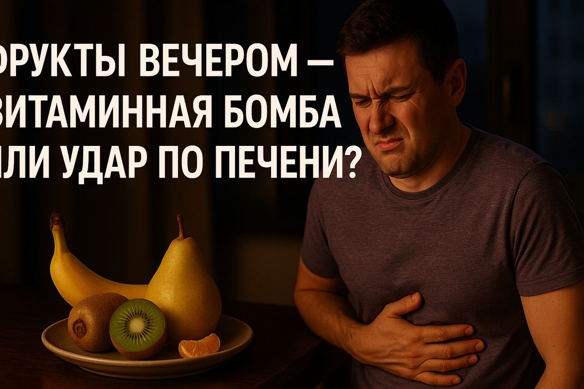 Фрукты на ужин: мифы и правда о вечернем перекусе